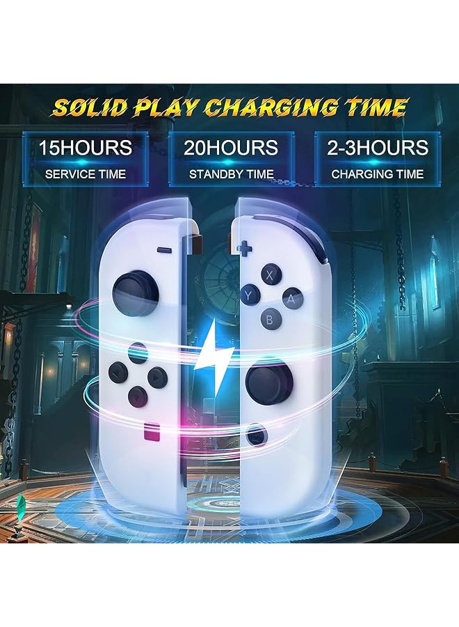 Maxstyle Joy Con Controller Compatible With Nintendo Switch/Lite/Oled Replacement For Switch Joy Pad Wireless Controllers Support Dual Vibration/Wake Up/Motion Control - Image 2