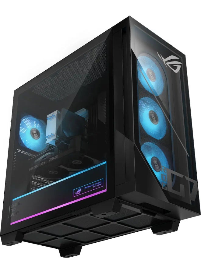 ASUS ROG G700 Gaming Desktop With Intel Core Ultra 7 265F Processor/64GB RAM DDR5/ 2TB SSD/ 12GB NVIDIA GeForce RTX 5070 Graphics/ Windows 11 Home/Air Cooler, black - Image 3
