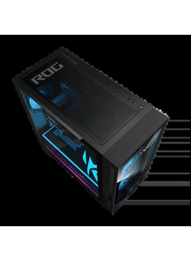 ASUS ROG G700 Gaming Desktop With Intel Core Ultra 7 265F Processor/64GB RAM DDR5/ 2TB SSD/ 12GB NVIDIA GeForce RTX 5070 Graphics/ Windows 11 Home/Air Cooler, black - Image 2