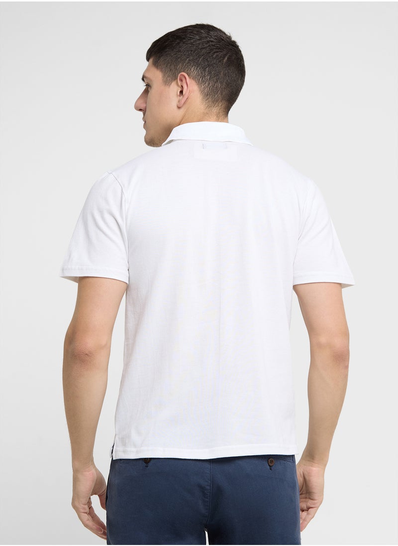 Robert Wood - Essential  Colorblock Polo Shirts - Image 1