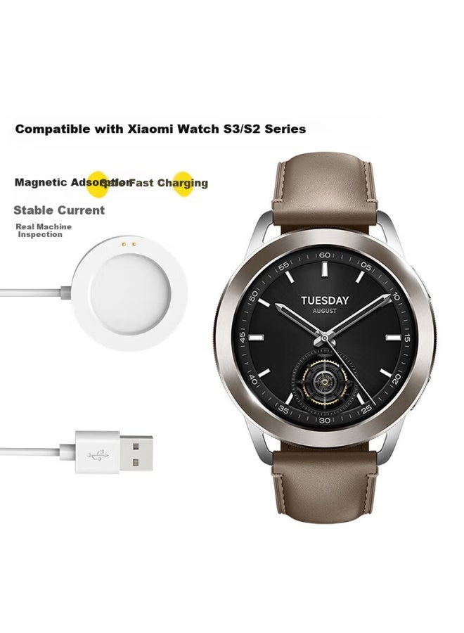 شاحن ساعة Tenflash Xiaomi S2/S3/S4/S4 الرياضية H1 لقياس ضغط الدم/سجل المعصم 2Pro ECG شاحن ساعة مغناطيسي - Image 4