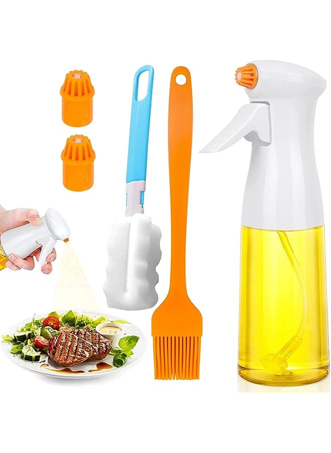 Sprayer Bottle for Cooking, Olive Oil Spray Bottle, Air Fryer Accessories, Durable Oil Mister for Air Fryer, 7oz/200ml Oil Vinegar Spritzer, Kitchen Gadgets for Salad, BBQ, Roasting (White) - pzsku/Z1BEEA71B8A98E2763535Z/45/_/1691573138/15878c4e-3eff-4f1f-923c-78fc1070c938