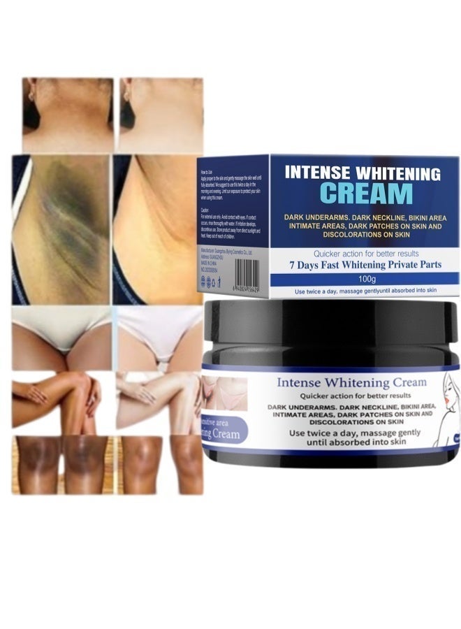 MOOYAM Whitening Cream - Black Spot Correction Underarm whitening Cream, Skin Care Cream, Whitening Face Cream, Suitable For Armpit, Knee, Elbow, Inner Thigh, Female And Male Private Parts -100G - Image 1