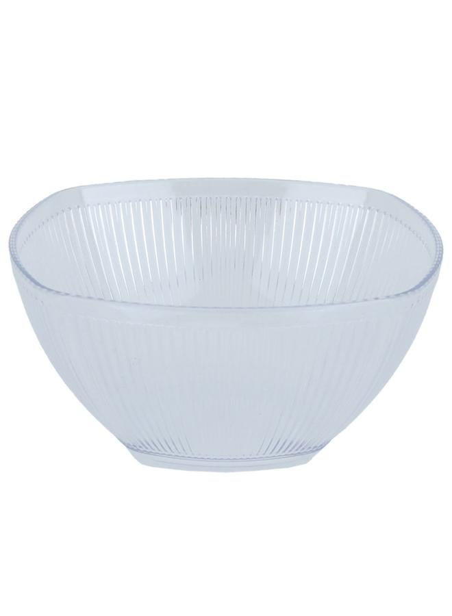 السيف  طبق تقديم بلاستيك 12.5X12.5X6 سم 400 مل شفاف - Image 1