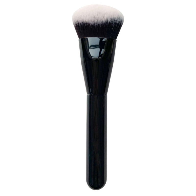 Small Angled Foundation Brush For Liquid Cream Makeup Application - Image 2