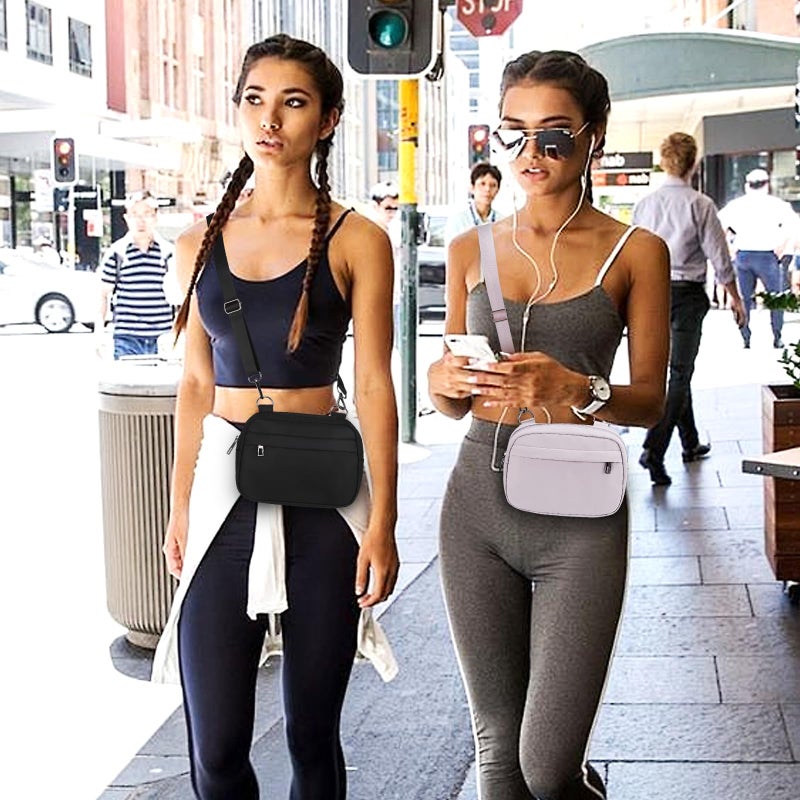 MAXTOP Small Crossbody Bags for Women with Detachable Strap Fanny Packs for Women Sling CellPhone Purse for Travel Casual Walking(Lavender Purple) - Image 2