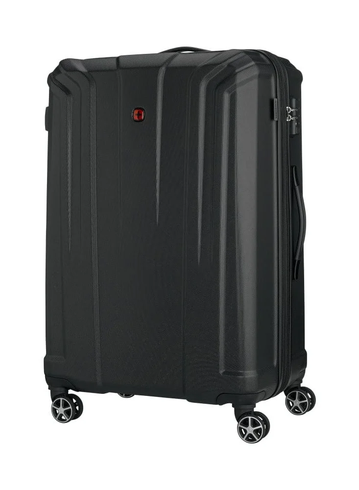 Wenger Destination Large Hardside Expandable 77cm Check-In Luggage Trolley Black - 612349