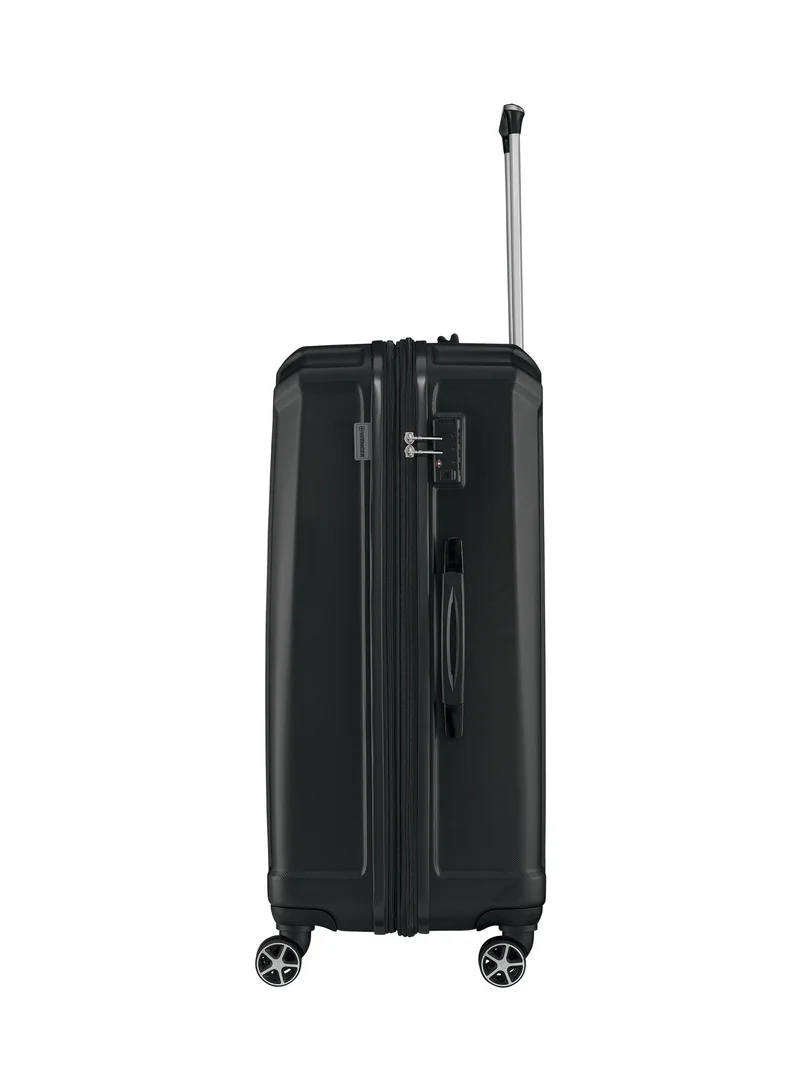 Wenger Destination Large Hardside Expandable 77cm Check-In Luggage Trolley Black - 612349