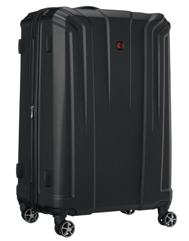 Wenger Destination Large 77 Cm Hardside 4-Double Wheeled Expandable Check-In Luggage Trolley - Black - Image 2