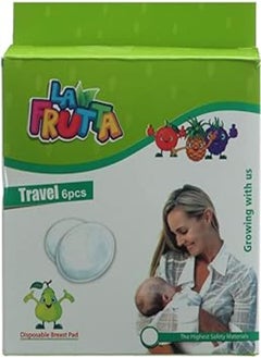 La Frutta La Frutta Anti-Leakage Breast Pads, White 