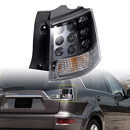 Astra Depot Right Taillight Replacement for 2007-2013 Mitsubishi Outlander EX Outer Brake Turn Signal Tail Lamp Passenger Side - Image 5