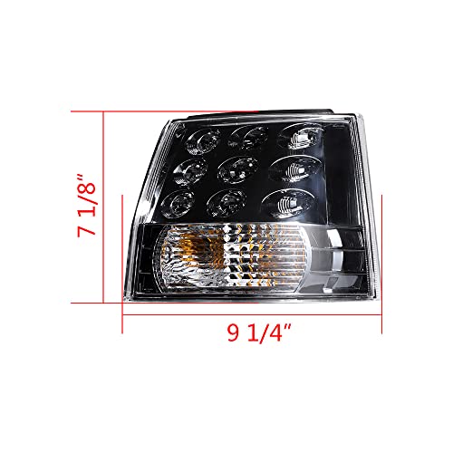 Astra Depot Right Taillight Replacement for 2007-2013 Mitsubishi Outlander EX Outer Brake Turn Signal Tail Lamp Passenger Side - Image 3