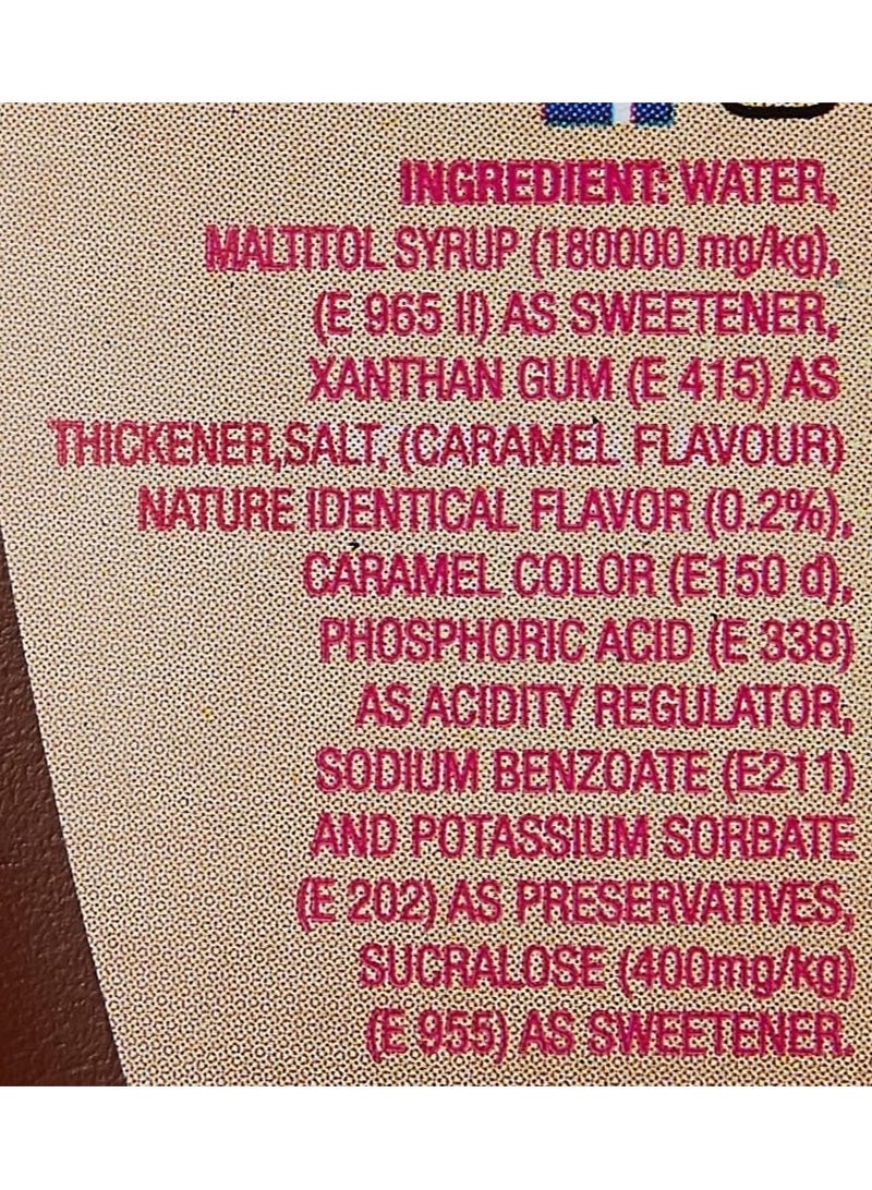 SWEET'N LOW Sugar Free Syrup Caramel Flavored With Sweetner Lite 510 G - Image 4