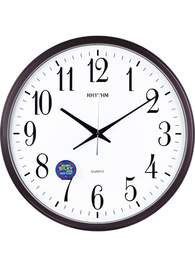 Rhythm (Rhythm) Living Room Bedroom Silent Large Wall Clock European Simple Creative Clock 50Cm Wall Clock Cmg430Nr06 - Image 1