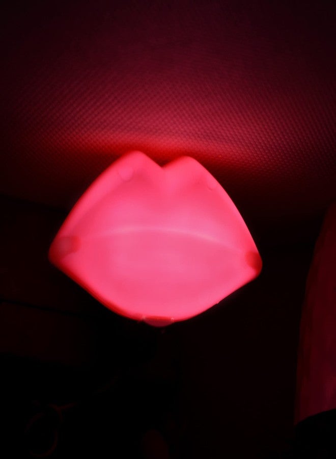 أسينشين مصباح ليلي على شكل شفاه، هدية مثالية لعيد الحب للزوجة أو الزوج أو الصديقة أو الصديق أو الصديقة. - Image 2