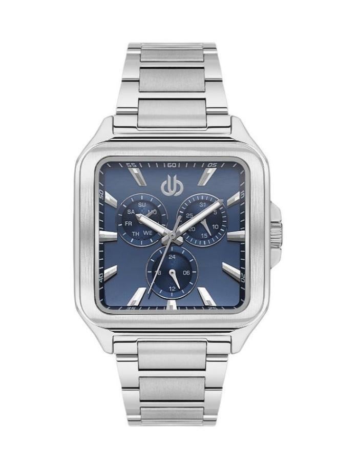Bigotti - Raffinato Men Watch | Stainless SteelBrass Case | Analog | Square Dial | Mineral Glass | Japanese Quartz | Water Resistant 50 Meters - Image 1