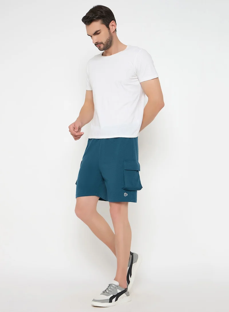 John Players John Players Lounge Shorts in Teal Blue