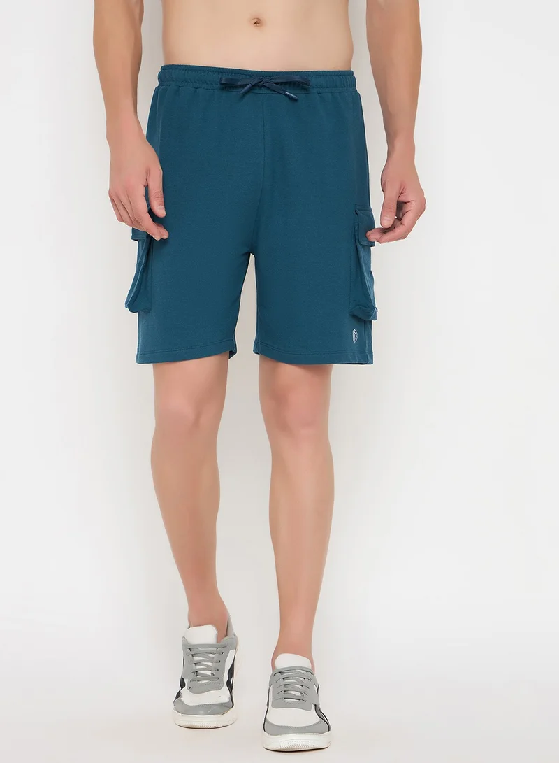 John Players John Players Lounge Shorts in Teal Blue
