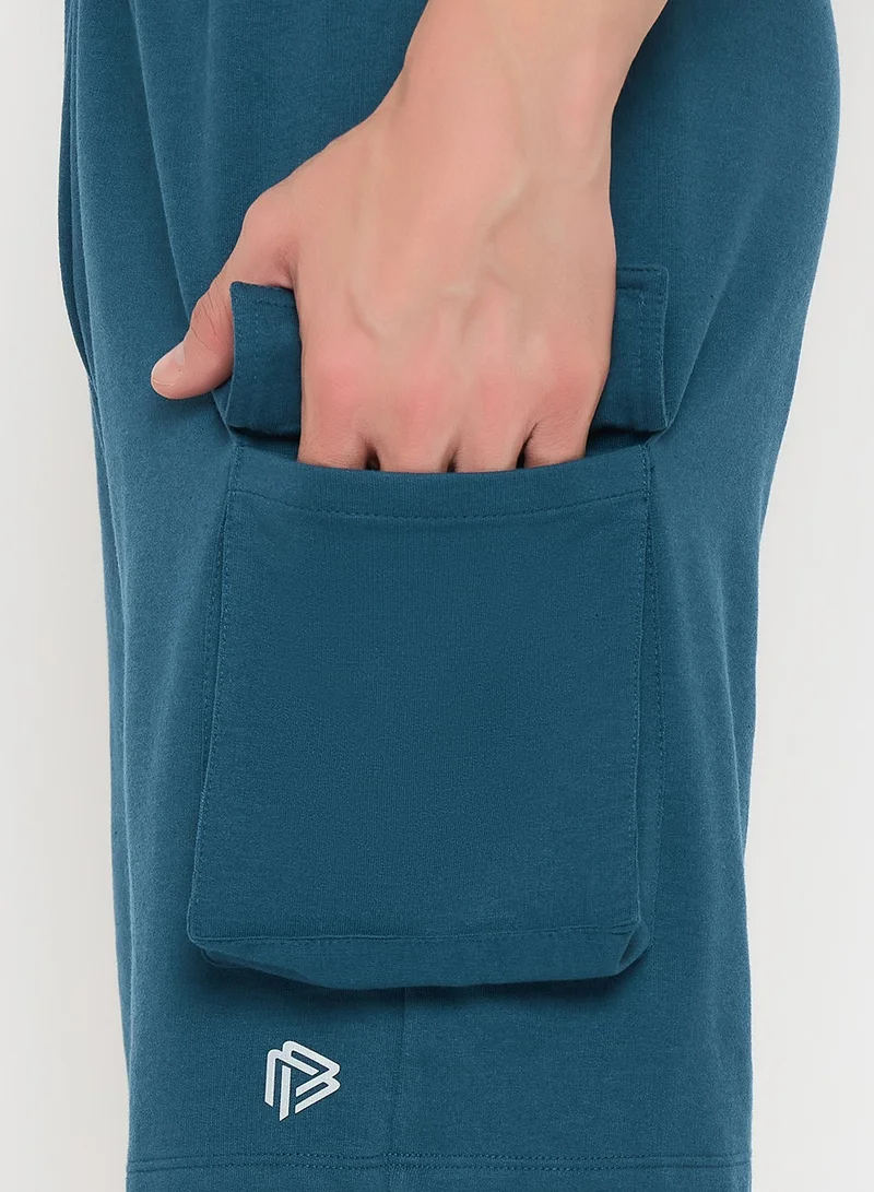 John Players John Players Lounge Shorts in Teal Blue