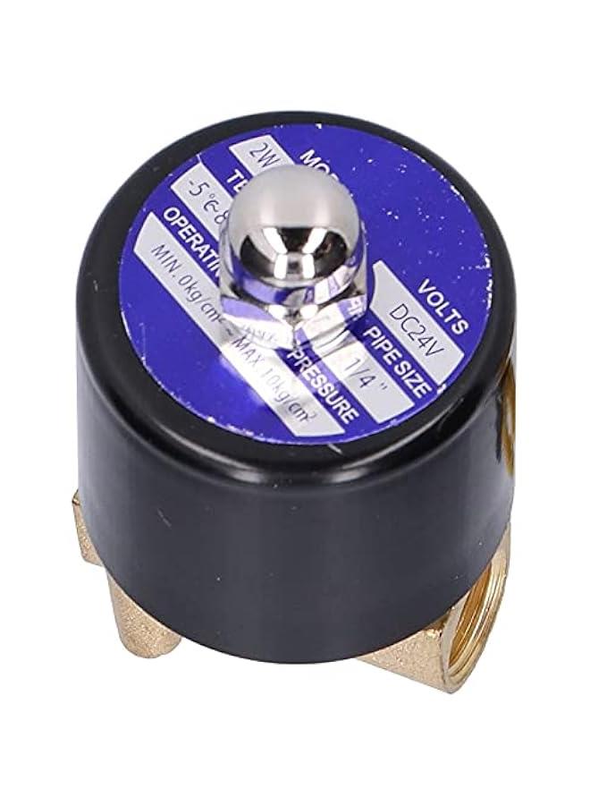 Electric Solenoid Valve, 2W-025-08 Brass Direct Acting Small NC Magnetic Valves for Water for Air for (DC24V)  - Image 3