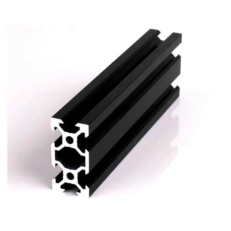 RAHBI 4pcs/lot Black V-Slot 2040 European Standard Anodized Aluminum Profile Extrusion Linear Rail for CNC 3D Printer Leisurely(Size:400mm) - Image 3