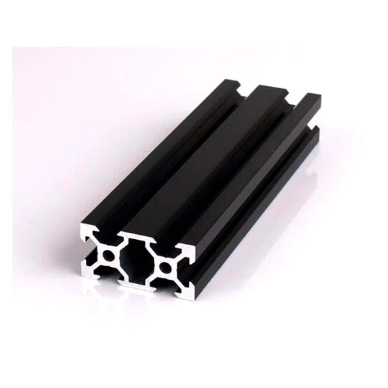 RAHBI 4pcs/lot Black V-Slot 2040 European Standard Anodized Aluminum Profile Extrusion Linear Rail for CNC 3D Printer Leisurely(Size:400mm) - Image 4