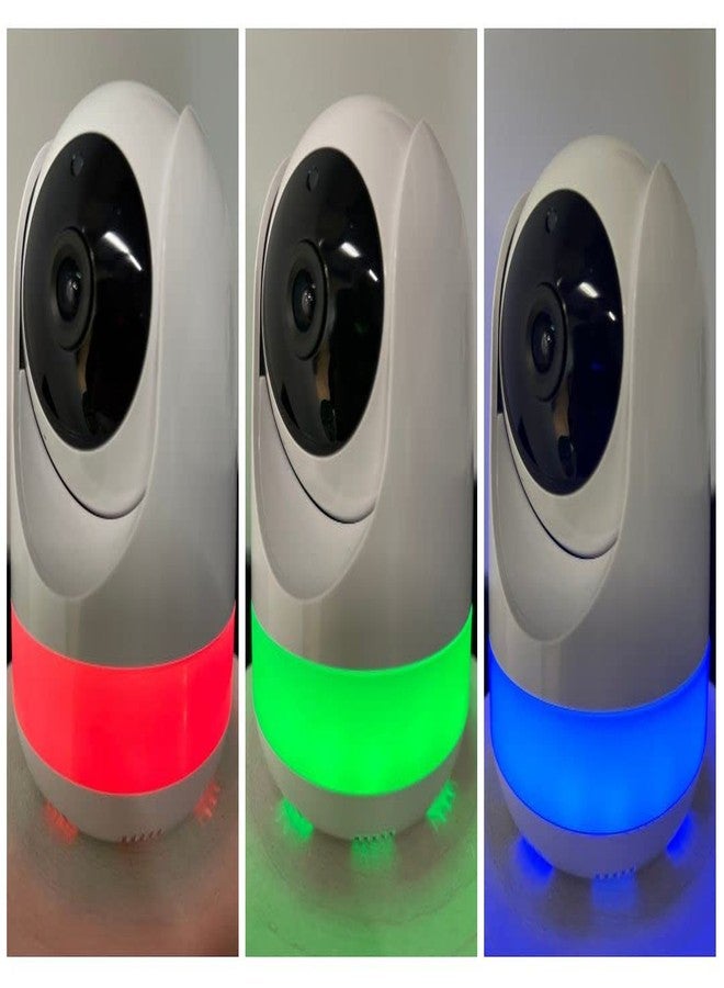 Babysense Add On Camera Video Baby Monitor MaxView, Remote Pan Tilt Zoom, Two-Way Talk-Back Audio, Long Range, Night Vision, RGB Night Light, Lullabies, Temperature Monitoring - Image 3