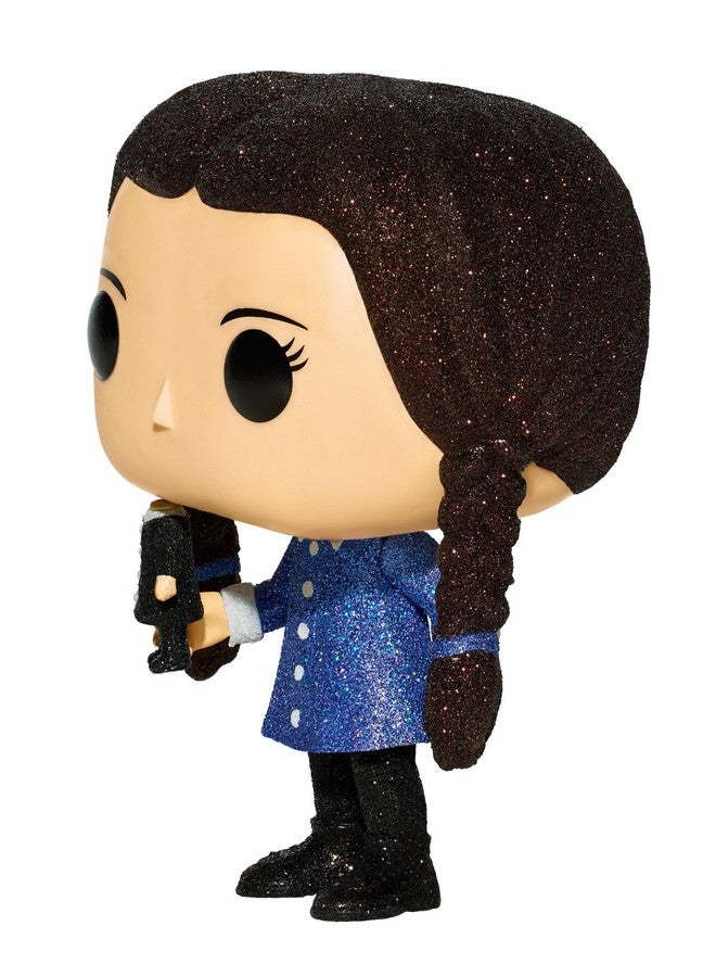 Funko Spirit Halloween The Addams Family Wednesday Addams Diamond Glitter POP! Figure | Officially Licensed | Wednesday Collectible - Image 2