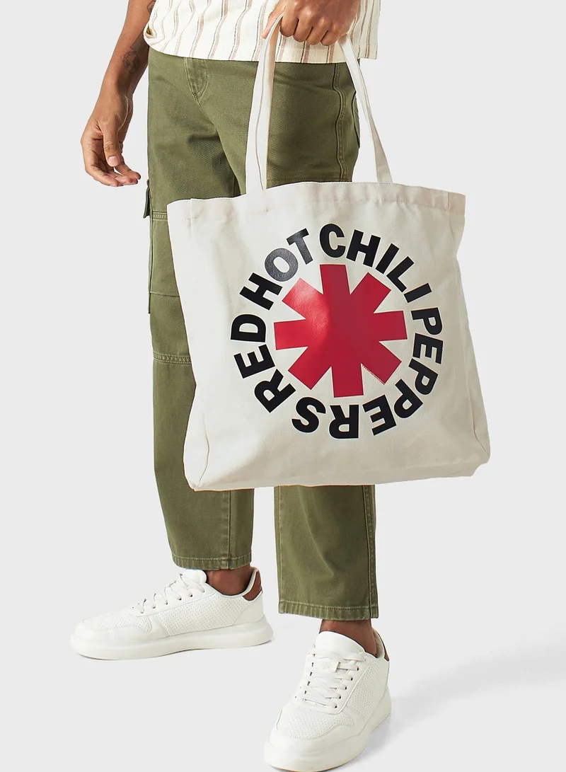 SP Characters Printed Shopper Bag With Double Handle