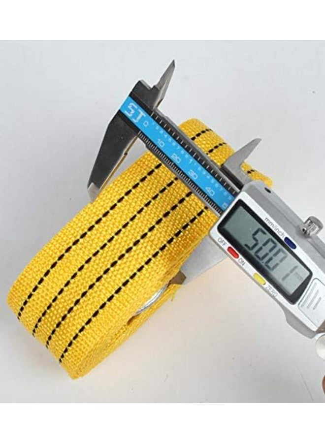 Heavy Duty Car Towing Rope Wire with Hooks - 3 Tons Powerful Capacity, 4 Meters Length - Durable Emergency Tow Strap - Practical and Essential Accessory - Image 4