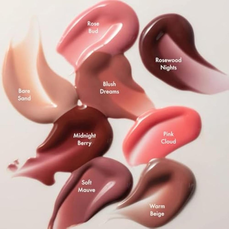 lip gloss– Hydrating & Volumizing Lip Plumper Gloss Balm with Nourishing Hyaluronic Acid & Vitamin E, Plumps & Moisturizes, Vegan & Cruelty-Free (206) - Image 4