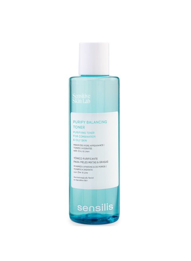 Sensilis Purify Balancing Toner Combination to Oily Skin 200ml - Image 1