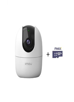Mini Wireless Indoor Security Camera 1080P Baby Monitor Night Vision Powered Human Motion Detection Two Way Audio Easy Installation Cloud SD card Storage With 64 memory card