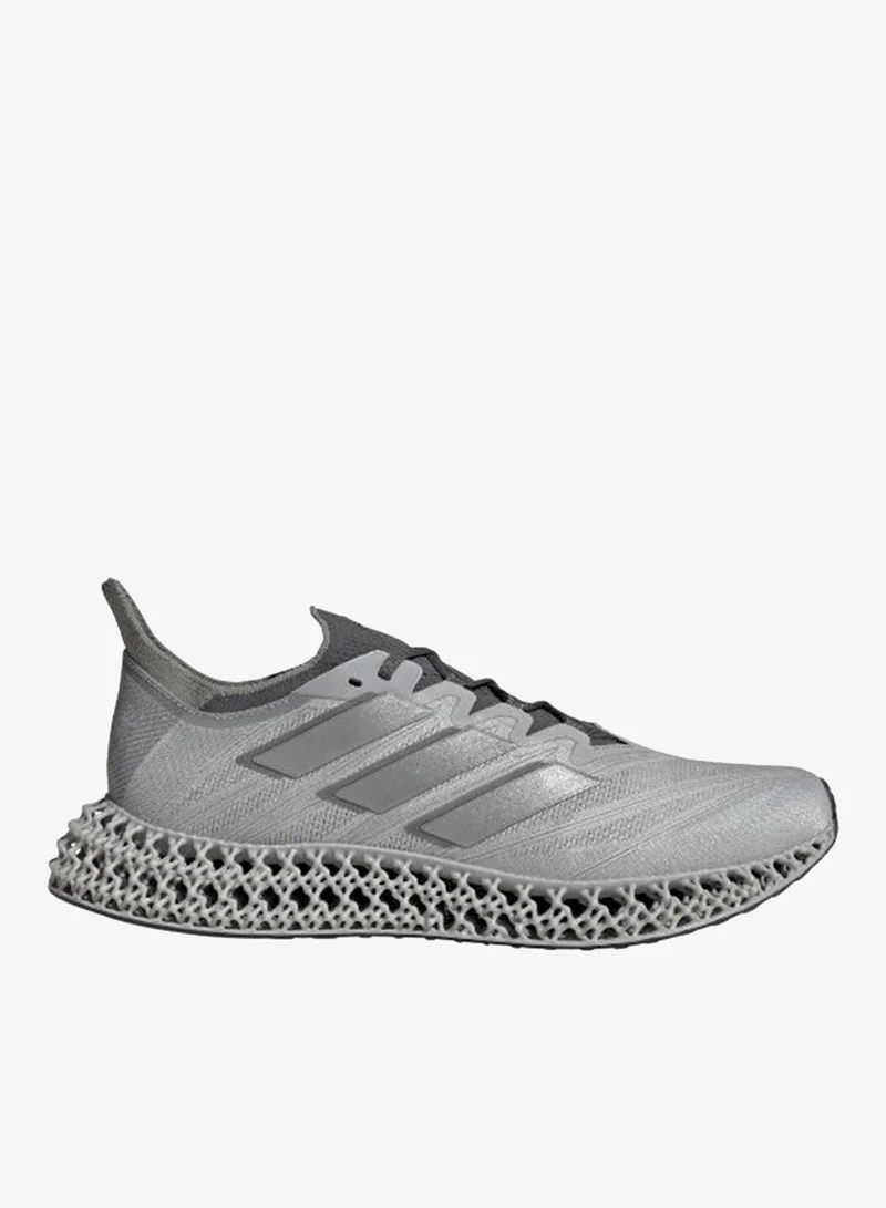 adidas أحذية جري رجالية رمادية   مقاس