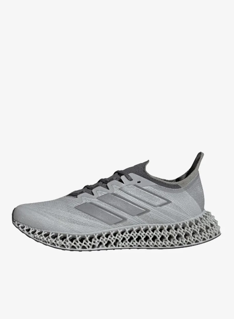 adidas أحذية جري رجالية رمادية   مقاس