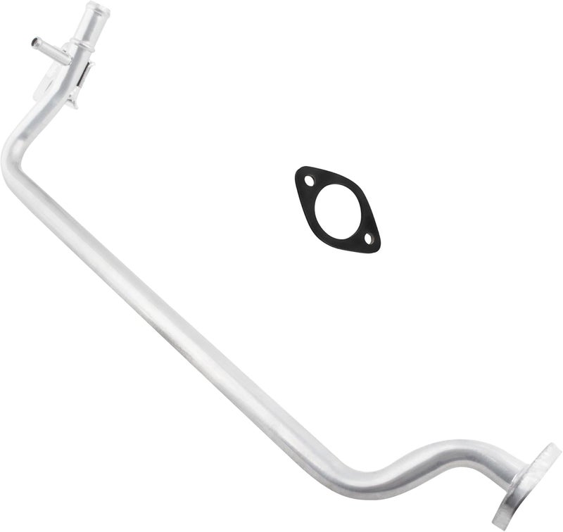 Boxi Coolant Water Bypass Pipe w/Gasket Fit for Toyota Tacoma 2005 2006 2007 2008 2009 2010 2011 2012 2013 2014 2015 2016 2017 2.7L l4 | Replaces OE# 16268-75110 16268-75111 16268-75130 16268-75131 - Image 2