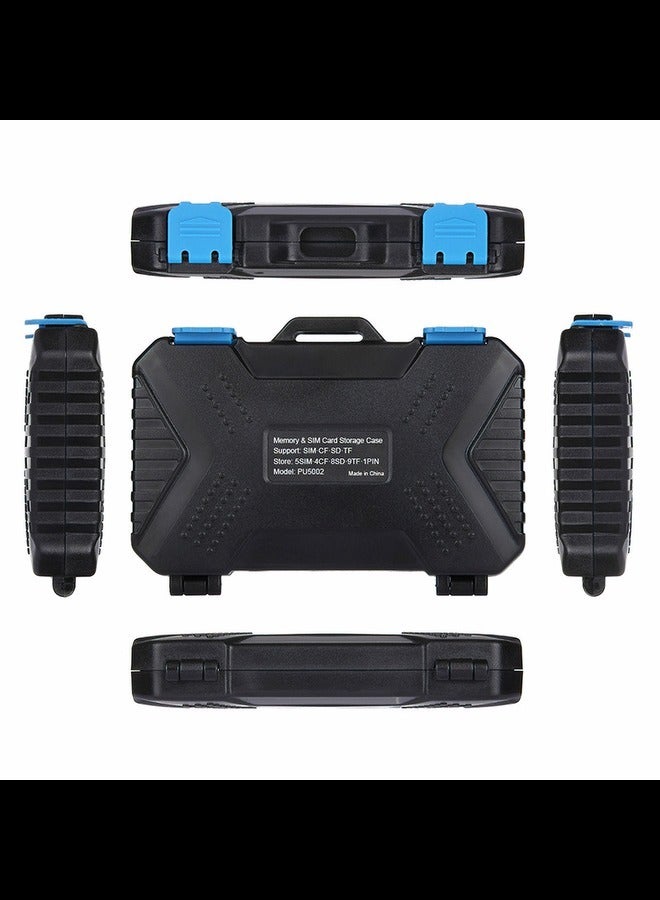 PULUZ 27 In 1 Waterproof Storage Card Box Compatible With Cf/sd/tf/sim Card, Sand And Dust Resistant Portable Storage Box (Card Needs To Be Purchased Separately)  - Image 5