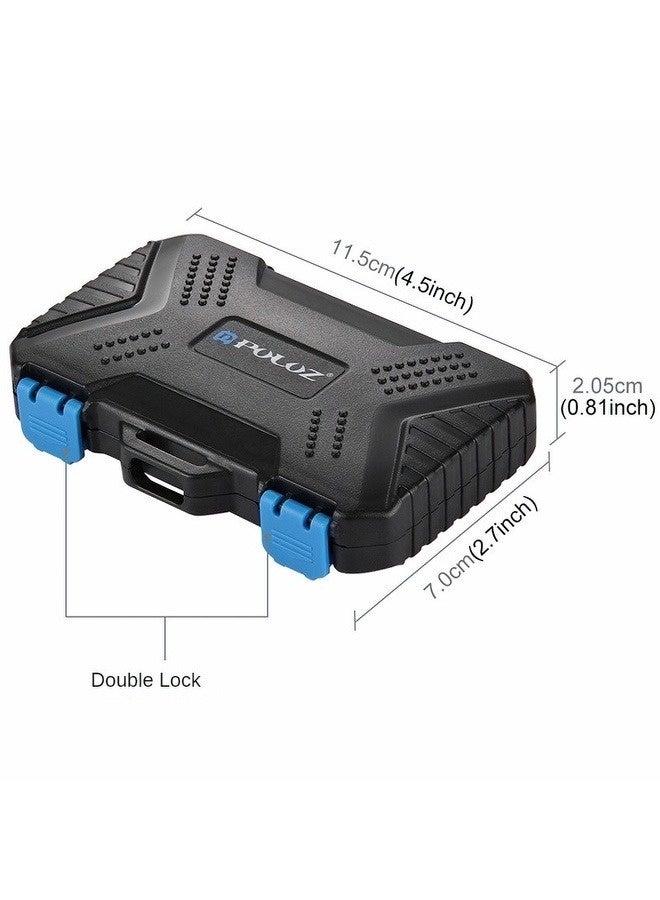 PULUZ 27 In 1 Waterproof Storage Card Box Compatible With Cf/sd/tf/sim Card, Sand And Dust Resistant Portable Storage Box (Card Needs To Be Purchased Separately)  - Image 2