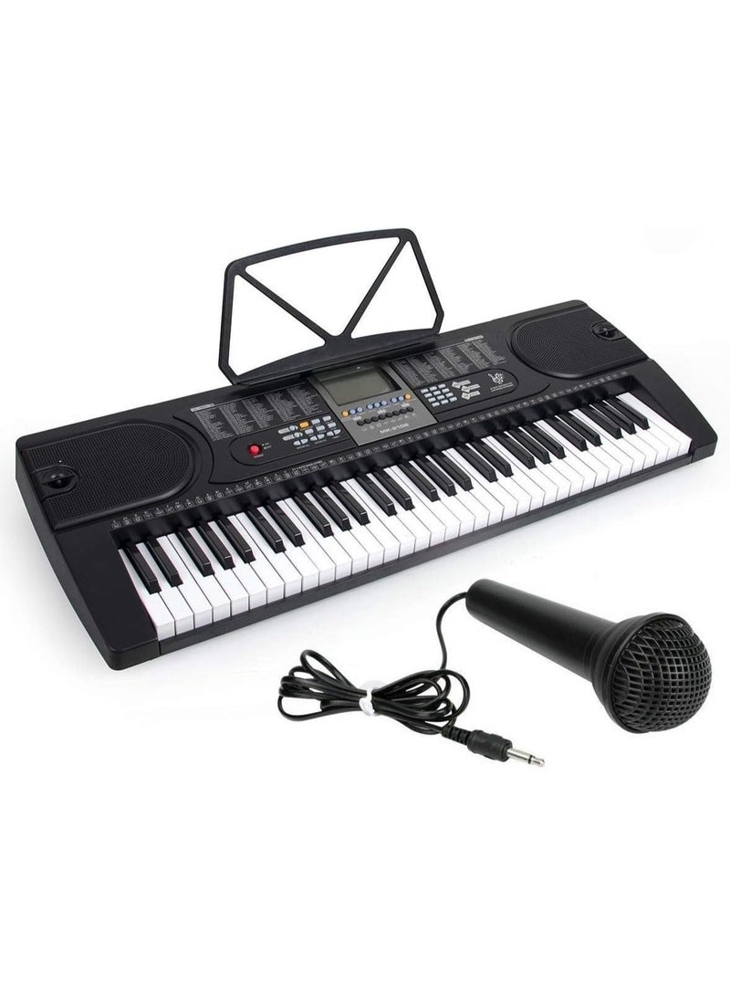 GOGOGO 61-Key Digital Piano Keyboard for Beginners, Portable Electric Piano with Built-in Speakers, Multiple Tones & Rhythms, Home Practice Music Keyboard for Kids & Adults - Image 1