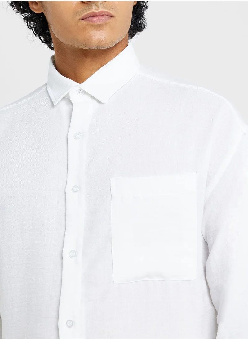 Seventy Five Mens Long Sleeve Shirt