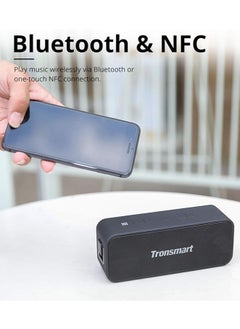 Tronsmart Tronsmart T2 PLUS Portable Speaker, Waterproof Bluetooth speaker, with 24 Hours Playtime, IPX7 Waterproof Wireless Bluetooth 5.0 Speaker, Voice Assistant, Built-In Mic for Phone Outdoor, Alexa  - Image 3