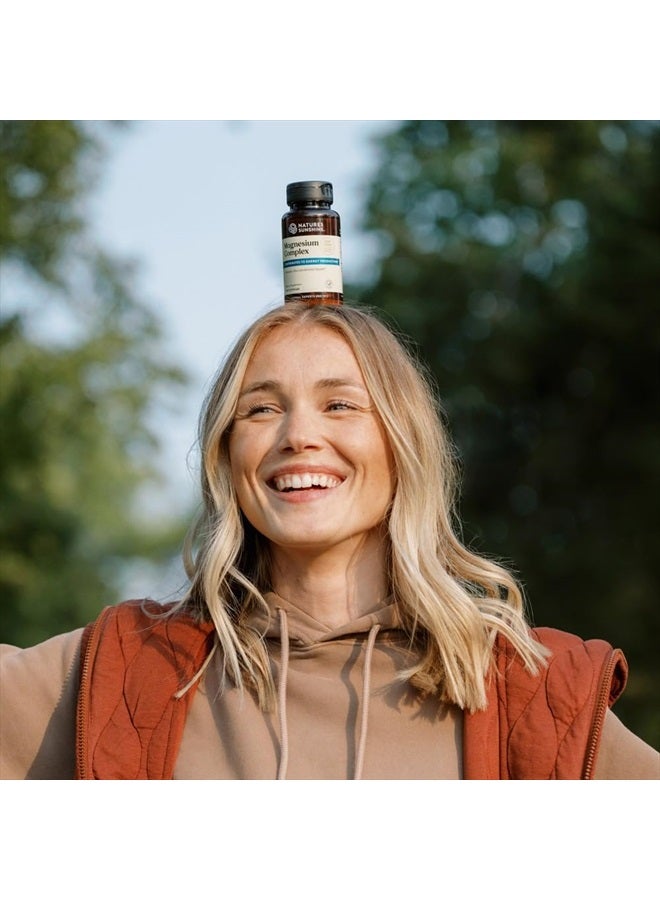 NATURE'S SUNSHINE Magnesium Complex - High Potency Magnesium Supplement for Muscle Function, Energy Production, & Reduction of Tiredness and Fatigue - 50 Servings (100 Capsules) - Image 4