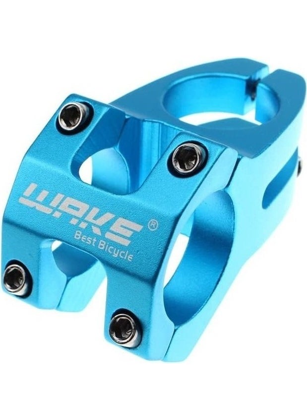 WAKE Aluminum Blue 31.8 45MM Short Handlebar Stem  - Image 1