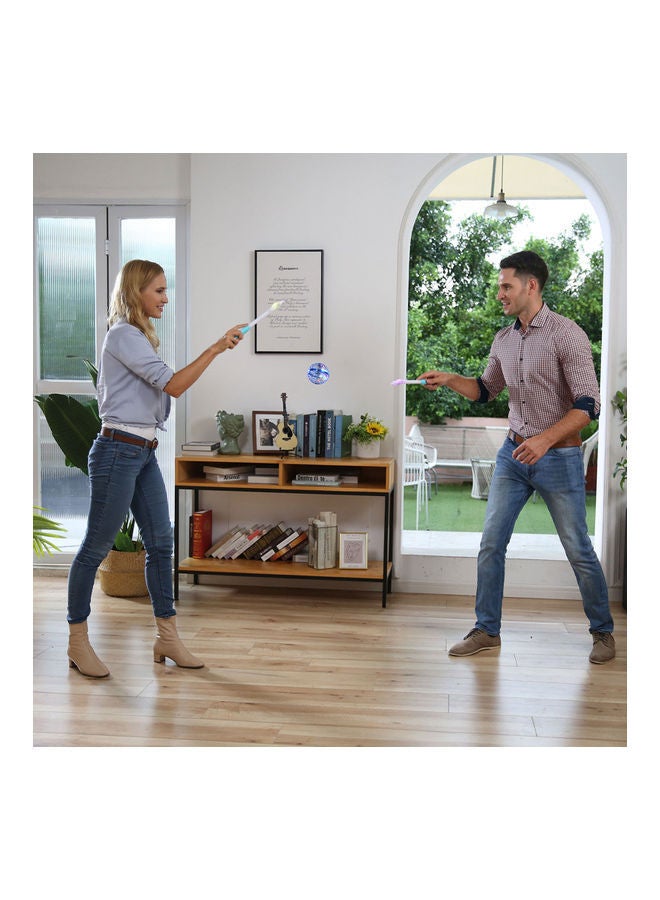 NIBEMINENT Flynova Pro Flying Ball Boomerang Spinner with Dynamic RGB Lights and Stick Control 20.5x2.65x8.1cm - Image 4