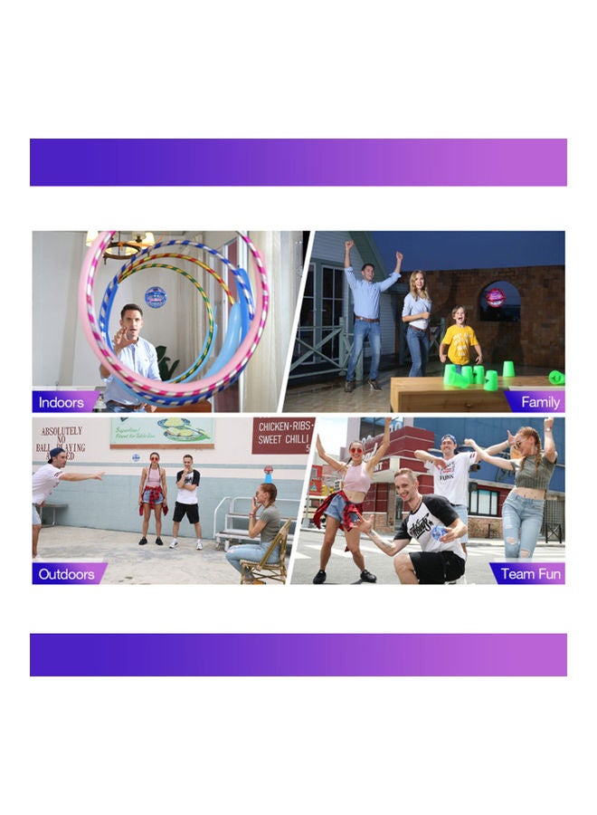 NIBEMINENT Flynova Pro Flying Ball Boomerang Spinner with Dynamic RGB Lights and Stick Control 20.5x2.65x8.1cm - Image 5