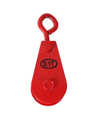 Lifting Sheave -0.1 Ton Red- Heavy-duty Pulley Block with Smooth Rotation and Low-friction Bearing - Steel Construction Hoist Pulley for Industrial Lifting, Rigging, and Crane Applications - pzsku/Z1BF00EDD67F11AD7466AZ/45/_/1716726663/690d45df-57fe-48a8-8b9f-d7fa00bcf302
