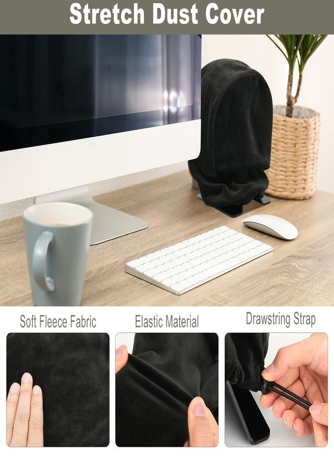 TXEsign Headphone Dust Cover Stretch Protective Cover Compatible with Most Over-Ear Headphones/Gaming Headsets, Dust Case Soft Sleeve with Elastic Band for Headphone and Headset Holder - Image 3