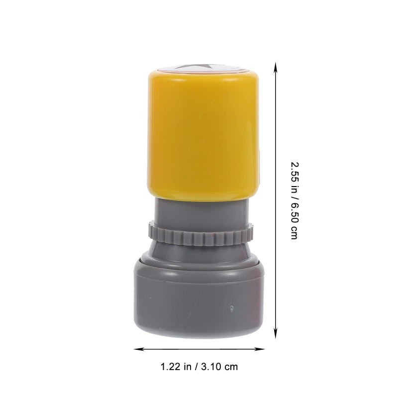 TEHAUX 20mm طابع حساس للضوء لمكافآت المعلمين مجموعة من 3 قطع لتحفيز الفصل الدراسي - Image 3