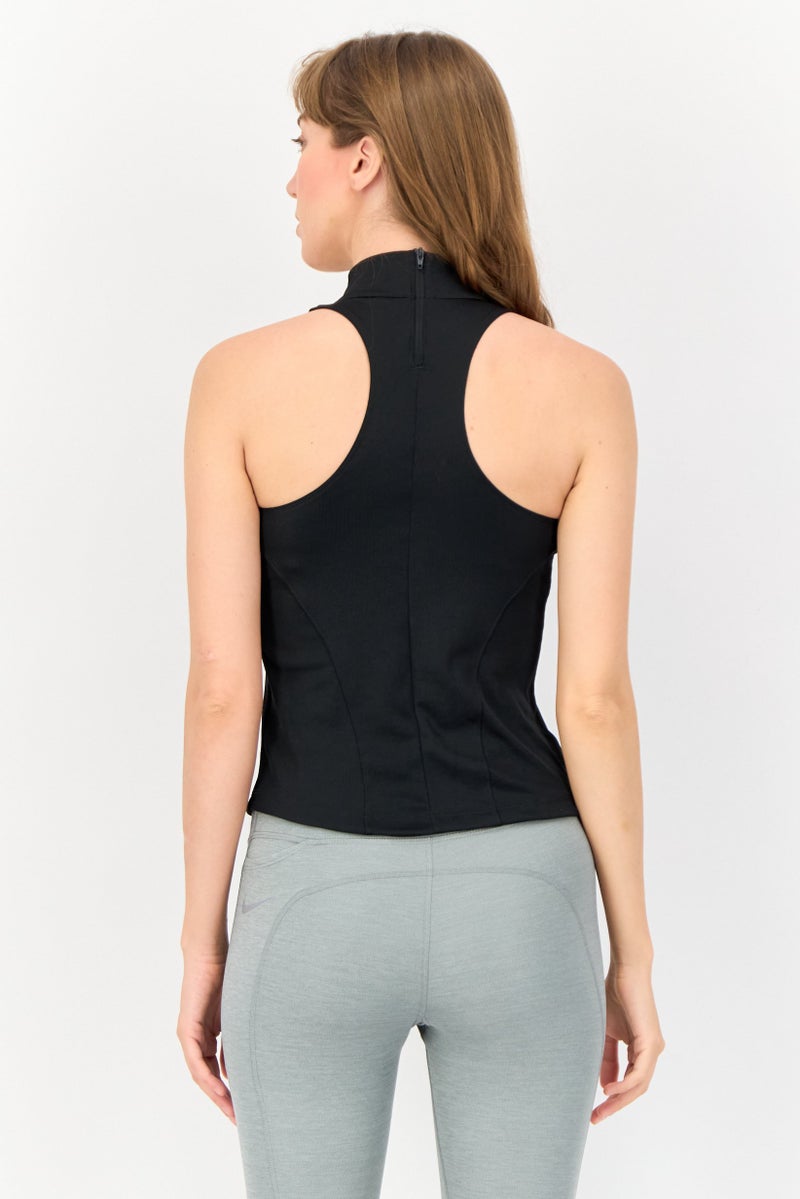 Nike Women Sportswear Fit Sleeveless Training Tank Top, Black  - Image 3