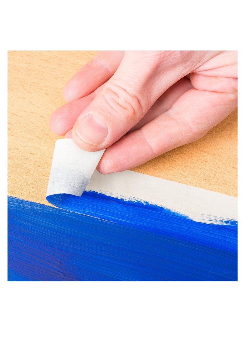 إي سي في في شريط لاصق فاخر، 12 لفة، 1 بوصة × 20 ياردة، شريط ورقي متعدد الأغراض للرسم، ووضع العلامات، والبستنة، والتغليف، والأعمال الفنية، والمدارس، والمكاتب، والجراجات، والمصانع، والاستخدامات الصناعية - Image 5